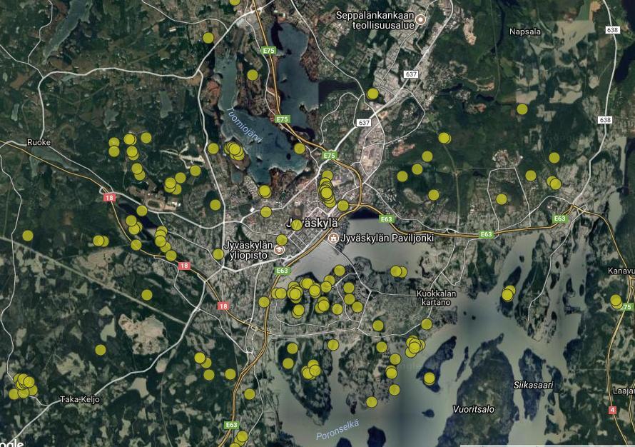 Luontoarvoja sisältävä metsä yleinen kysely Mitkä tekijät tekevät tästä metsästä