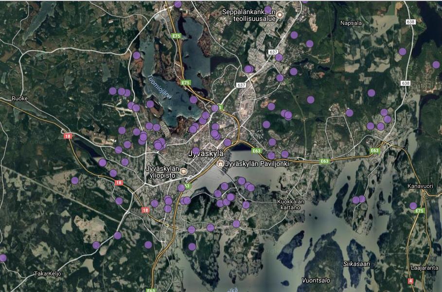 Metsä, jossa on ongelmia yleinen kysely Mikä ongelma tähän metsään liittyy?