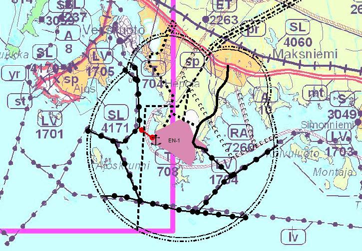 67 Länsi-Lapin seutukaavassa Karsikkoniemeen osoitettu noin 1,4 neliökilometrin laajuinen teollisuustoimintojen aluevaraus (T 708, Karsikkoniemi, pinta-ala 1,4 neliökilometriä) kumoutuu.