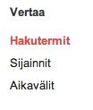 Vinkit analyysien tekemiseen 1) Brändi- tai ilmiövertailu: hakutermit max 5 eri ilmiötä yhdellä markkinalla 2) Markkinavertailu: sijainnit yksi brändi tai ilmiö max 5 eri markkinalla 3) Aikavälit