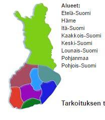 4 Kuva 1. Suomen Ratsastajainliiton alueet (Suomen Ratsastajainliitto n.d. b). Suomen Ratsastajainliiton jäseniä ovat varsinaiset jäsenet ja yhteisöjäsenet.