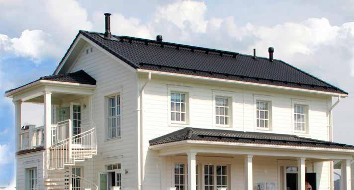 Suomen olosuhteisiin suunniteltu ja Orimattilassa valmistettu Ormax Protector+ kattotiili edustaa perinteisen rakentamisen
