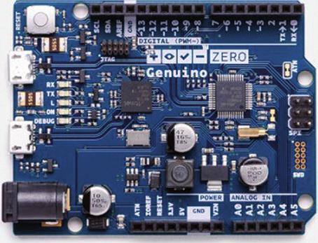 Suorittimen kellotaajuus on 84 MHz. 4600062 IoT alustat Arduino Leonardo ETH Arduino YÚN Tuttu Arduino Leonardo, johon on lisätty W5500 Ethernet -piiri.