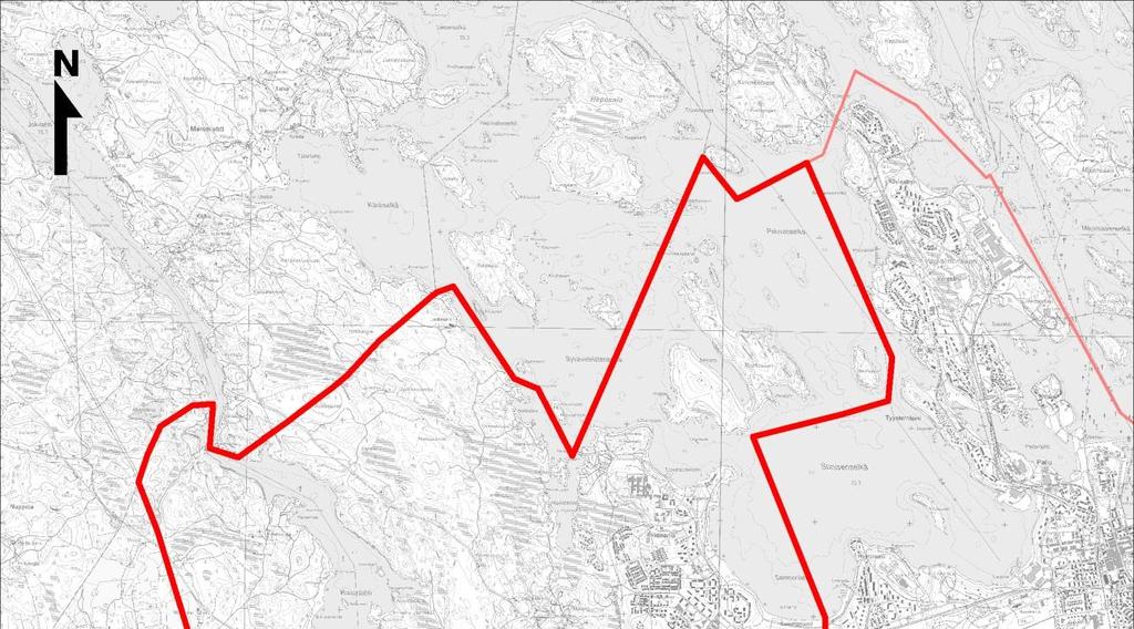 2 LÄNTINEN OSA-ALUE Lappeenrannan keskustaajaman osayleiskaavan 2030 läntinen osa-alue sijaitsee Lappeenrannan keskustan länsipuolella.