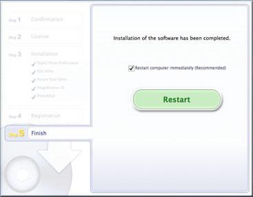 Kaksoisosoita työpöydällä CD-kuvaketta ja kaksoisosoita sitten [Canon EOS Digital Installer/Canon EOS Digital -asennusohjelma]-kuvaketta.