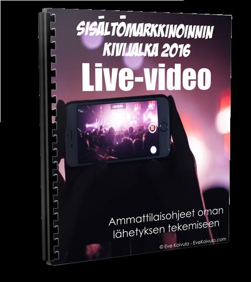 OPAS JA SPARRAUS Lisätietoja Live-video Pro -oppaasta ja