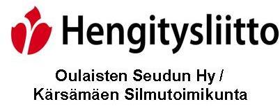 OULAISTEN SEUDUN HY / KÄRSÄMÄEN SILMUTOIMIKUNTA Hyvä Hengitysyhdistyksen/Silmun jäsen. SILMU on maksanut jäsenilleen kuntosalikäyntejä Kuntokeskus MAWELLE. Käytä etu hyväksesi 3 käyntikertaa.