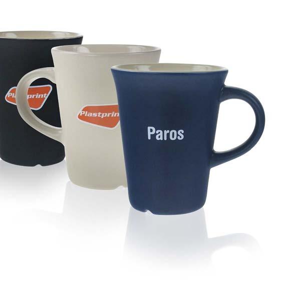 Koti 29 Parga Parga-muki on tukeva ja rustiikkinen, mutta samalla myös elegantti kivitavara-muki, jonka ulkopuoli on matta ja sisäpuoli kiiltävä. Mitat: 27 cl. Korkeus 88 mm. Max painoalue: Ø 45 mm.
