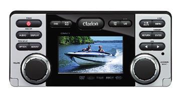 Voit luottaa ensiluokkaiseen päivitettävyyteen, sillä yksikössä on neljä sisäistä 45 W:n vahvistinta, jotka vahvistavat musiikin veneen audiojärjestelmälle. 06 www.clarion.
