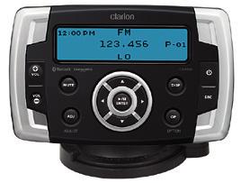 3-linjainen LCD-näyttö Bluetooth-musiikkitoisto aptx:llä Yleiset AM-/FM-/sääradiotaajuudet iphone -/ipod -/USB-valmius Äänen RCA-lisätulo Lisälaite RCX002