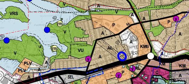 12 Suunnittelualue kuuluu maakuntakaavassa vaarallisia kemikaaleja valmistavan tai varastoivan laitoksen suojavyöhykkeeseen (sv1) (konsultointivyöhyke).