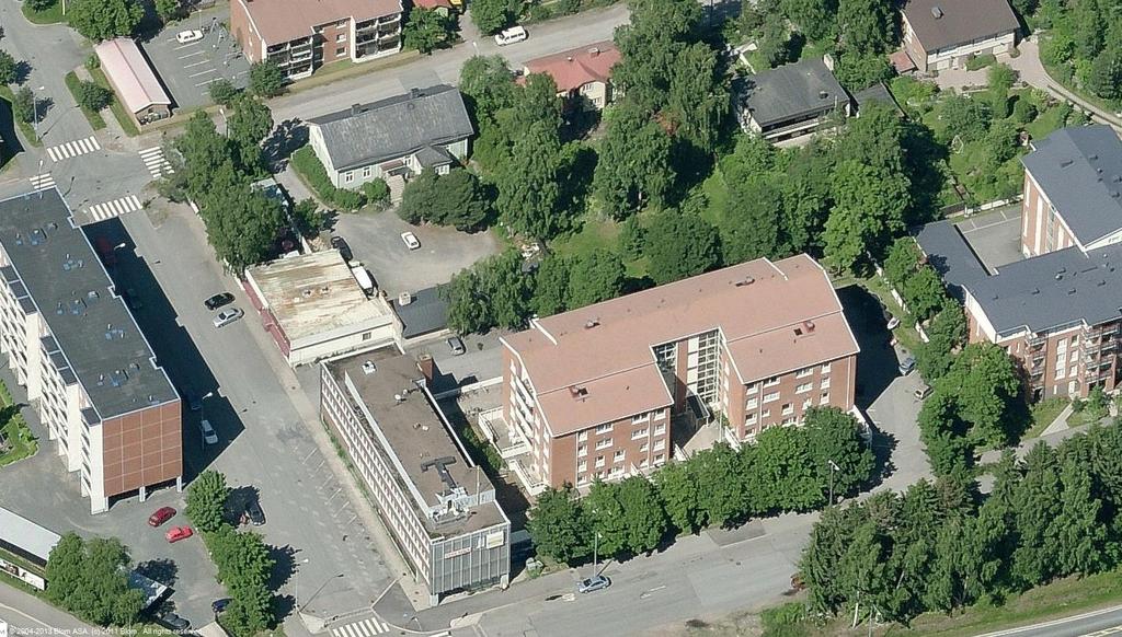 9 Viistoilmakuva etelästä. Viistoilmakuva pohjoisesta.