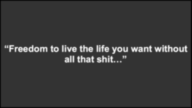 Purpose: Freedom to live the life you want without all that shit Struggle to find timetables Hassle to find