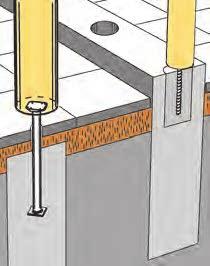 Pilarikenkä PP / PPL PP- ja PPL-pilarikenkiä käytetään tuettaessa leveydeltään tai läpimitaltaan vähintään 00 mm:n puupilareita. Pilarikengän harjaterästanko tai putki valetaan betoniin.