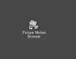 x Microsoft DirectX 9.0c Videoiden käsittelyssä tarvittava ohjelmisto Käynnistä tietokone uudelleen, jos asennus sitä edellyttää. Työpöydällä näkyy pikakuvakkeita, kuten [ ] (Picture Motion Browser).