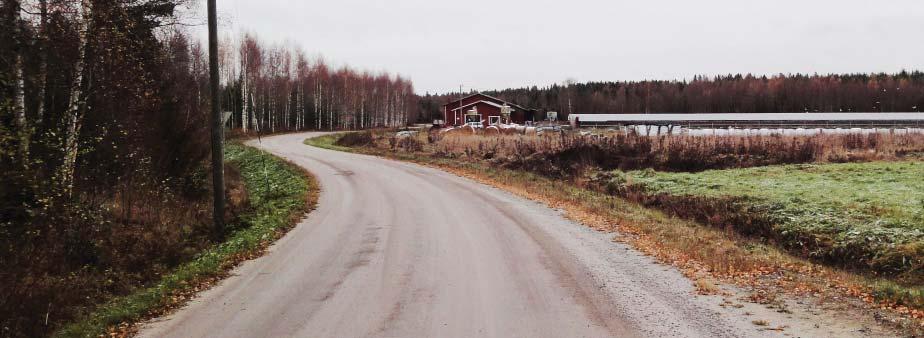 Taistelutantereentie on nykyisin etelän puoleiselta osaltaan rauhallinen soratie. Tien linjaus kaartelee jouhevasti ja tasausviiva noudattaa maanpinnan muotoa.