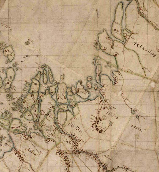 Oravaisten paikallishistorioitsija Bror Åkerblomin mukaan Pohjanmaan rantatietä on kutsuttu samalla nimellä vuodesta 1656. Tie kulki Vöyrin ja Oravaisten kautta Munsalaan ja Uuteenkaarlepyyhyn.