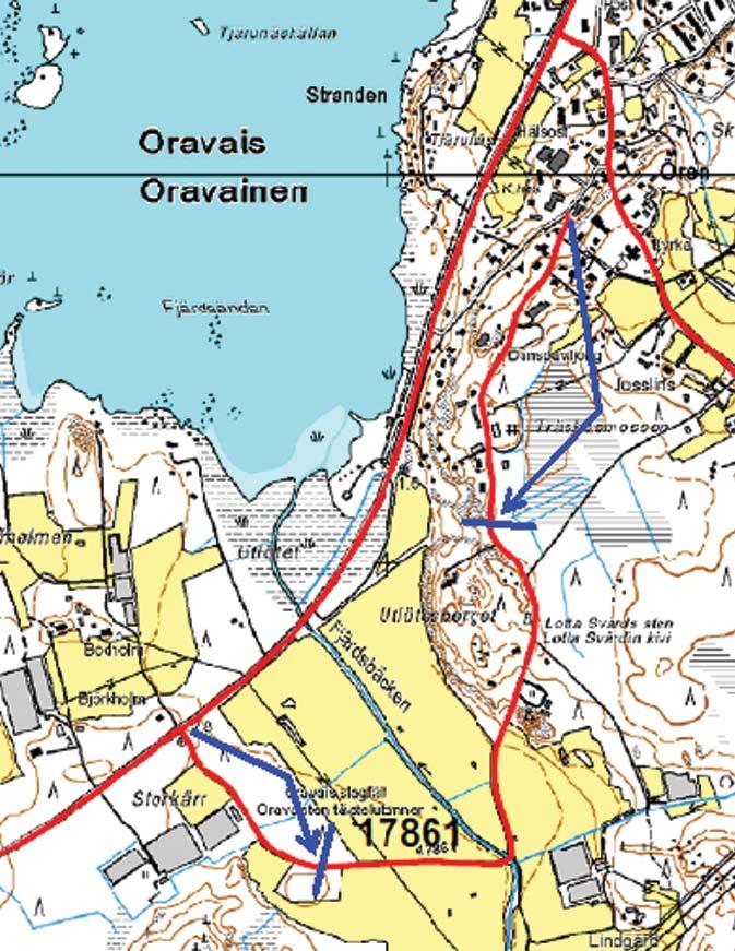 Taistelutantereentiellä käytiin Oravaisten taistelu 14.9.1808. Ruotsin armeijan tappio Suomen sodassa (1808-1809) Oravaisissa ratkaisi Ruotsin suurvaltaaseman päättymisen.