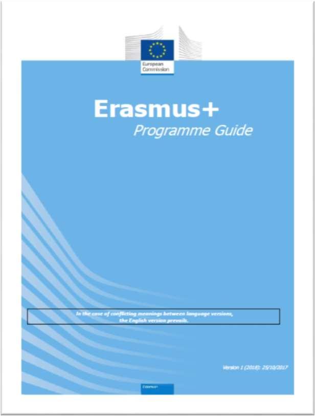 Perehdy taustadokumentteihin Tutustu kumppanuushankkeiden tavoitteisiin ja toimintoihin: Programme Guide sivut 105-126 ja 289-300 Lue Erasmus+ Programme Guidesta ohjelman ja kumppanuushankkeiden