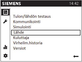 11 LÄMPÖPUMPUN KÄYN- NISTYS Toimitushetkellä lämpöpumpun kaikki moottorin- ja johdonsuojat ovat asennossa 0. Käyttöönotossa säätimen asetuksiin tulee kirjautua Asiantuntija tasolla.