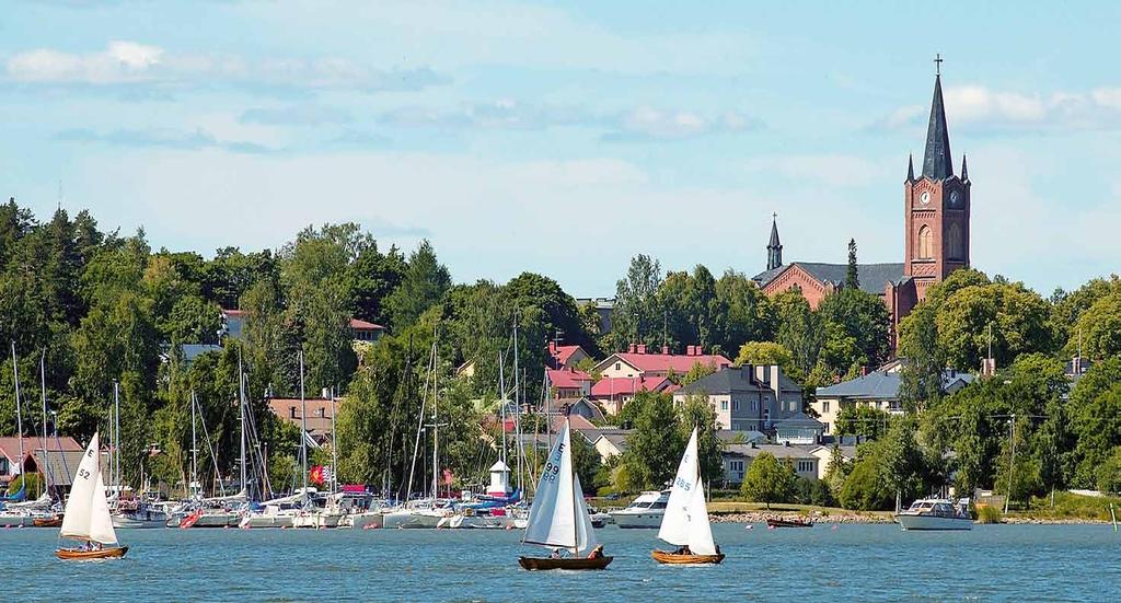 LOVIISA LOVISA Kivniemi Pirtnuora Munapirtti Valko Valkom Koukkusaaret Loviisa Loviisassa meri ulottuu kaupungin keskustaan.