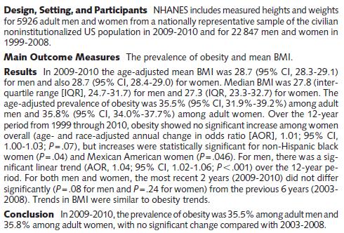 Miehet BMI (kg/m 2 ) 25 (%) 30 (%) Vyötärö (cm) >100 cm (%) Naiset BMI (kg/m 2 ) 25 (%) 30 (%) Vyötärö (cm) >90 (%) Väestöpainotettu ja ikävakioitu FINRISKI 2007 25-64 v n=4804 27,0 65,9 18,8 96,5