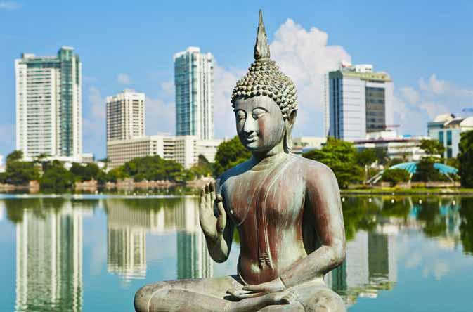 9. PÄIVÄ: COLOMBO (LA 24.2.) Lähdemme Nuwara Eliyasta aamulla ja saavumme Sri Lankan entiseen pääkaupunkiin Colomboon, joka sijaitsee Intian valtameren äärellä.