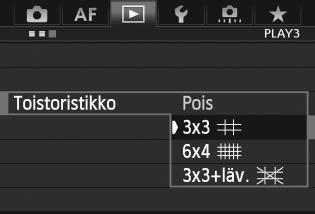 x Kuvan toisto 3 Poistu kuvan toistosta. Poistu kuvan toistosta ja palaa kuvaustilaan painamalla <x>painiketta.