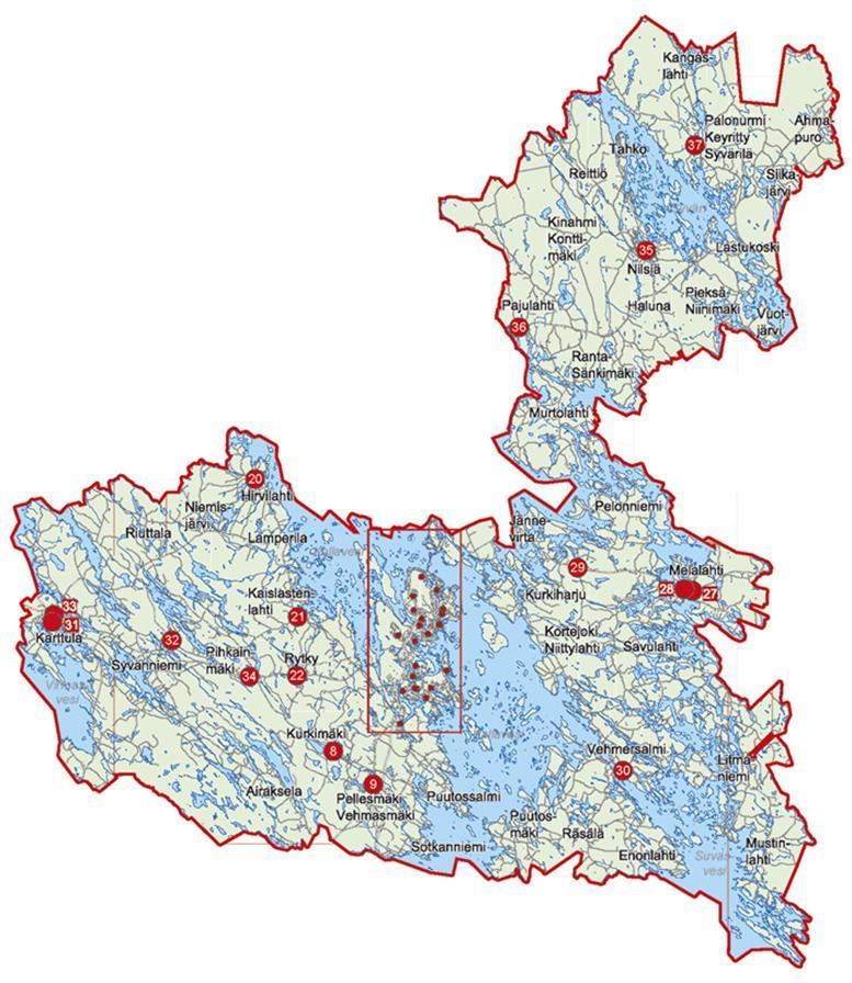 9500 Yksityisiä perusopetusta antavina oppiaitoksia Steinerkouu Virkkua ja Kuopion kristiinen kouu.