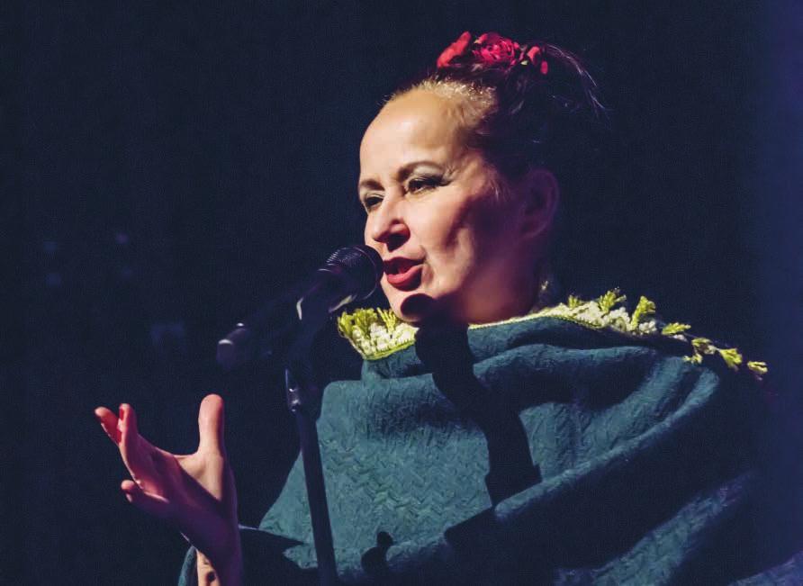 MARIA Yleisön pyynnöstä! RITVA GRÖNBERG SYDÄMENLYÖNTEJÄ Valokuva Sami Tirkkonen RAKKAUDESTA LAULUUN LAULU RITVA GRÖNBERG, PIANO TAPIO NYKÄNEN KANTAESITYS MARIA-NÄYTTÄMÖLLÄ 9.1.