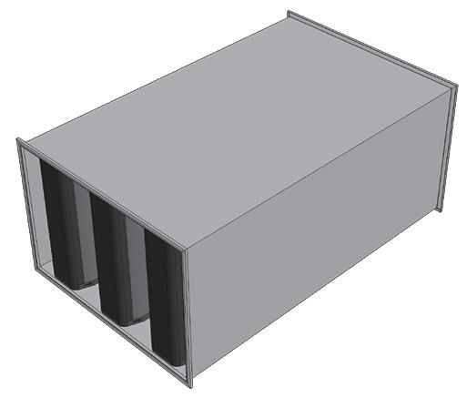 RGS-4 Järjestelmään voidaan asentaa säleikkö, RGS-4.