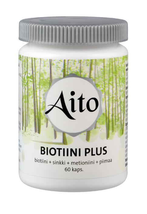 AITO BIOTIINI PLUS Iho ja hiukset kuntoon!