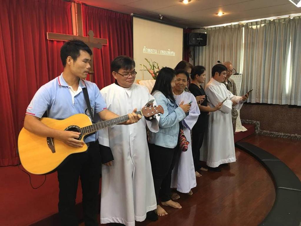 Bangkokissa sijaitseva seurakunta Lad Prao on saanut uuden evankelistan Phongsak Kop