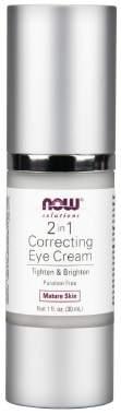 24%) #8081 LUONNOLLINEN SILMÄNYMPÄRYSVOIDE 2 in 1 Correcting Eye Cream NOW Solutions silmänympärysvoide auttaa silmien ympärillä olevaa ihoa näyttämään kiinteämmältä ja raikkaammalta.