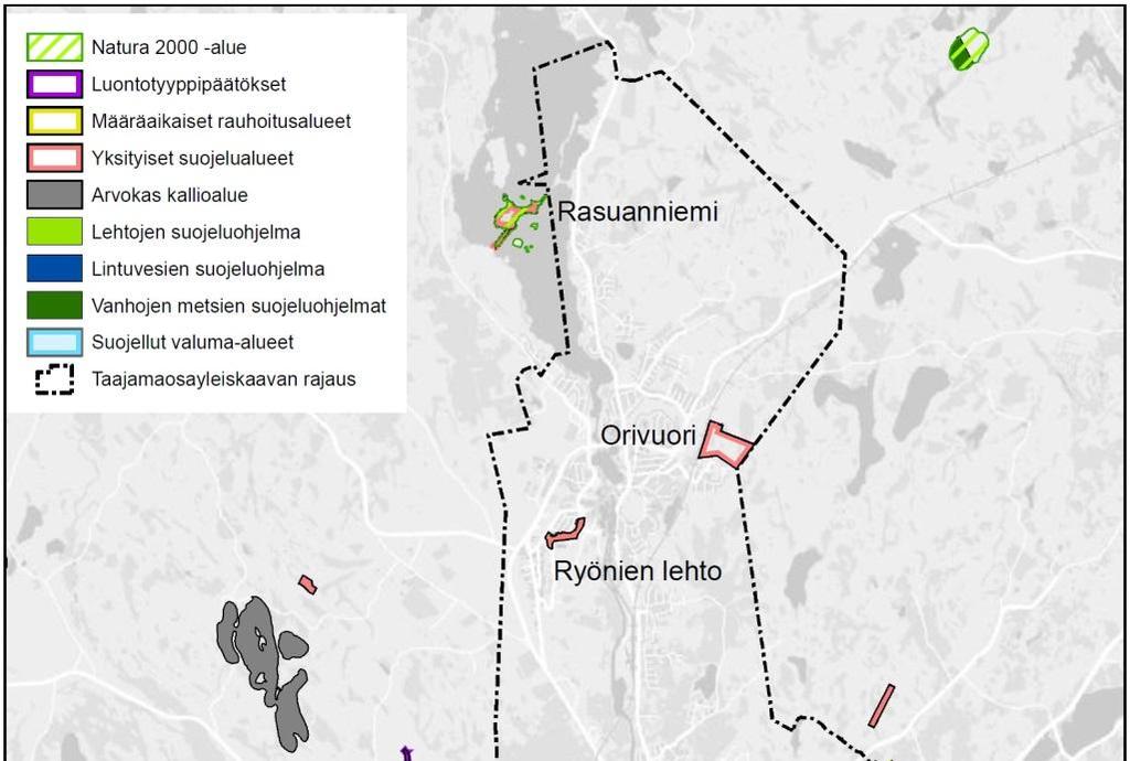 11 2.2.6 Maa- ja metsätalous Taajamarakenteen ympärillä harjoitetaan maa- ja metsätaloutta.