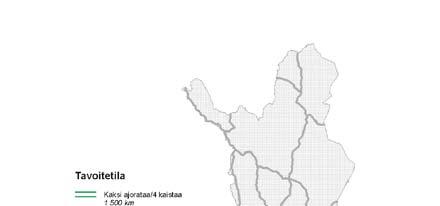 6 Valtatien 3 parantaminen välillä Ylöjärvi Hämeenkyrö TAVOITTEET 1 TAVOITTEET Valtatie 3 on yksi Suomen tärkeimmistä ja vilkkaimmista teistä ja on osa kansainvälistä Eurooppa- (E12) ja