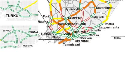 Tavoitetilassa vuonna 2030 valtatie 3 on Ylöjärveltä Hämeenkyrön pohjoispuolelle 2+2 -kaistainen valtatie ja siitä edelleen pohjoiseen 2+1 -kaistainen ohituskaistatie Parkanon pohjoispuolelle saakka