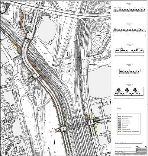 Veturitien liikennesuunnitelma Liikennesuunnitelma on laadittu Veturitielle välille Nordenskiöldinkatu - Hakamäentie.