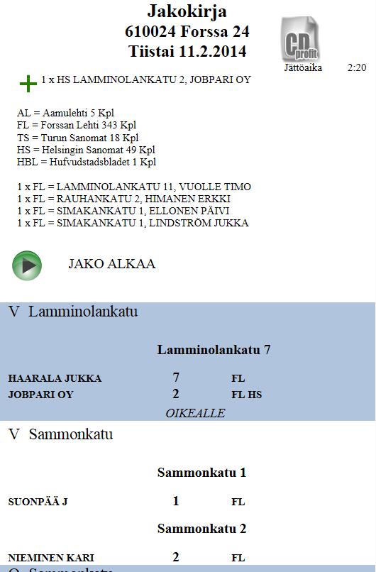 Tilausmuotojen moninaistuminen on jo nyt vaikeuttanut pahvisen jakokirjan  ylläpitämistä. - PDF Free Download