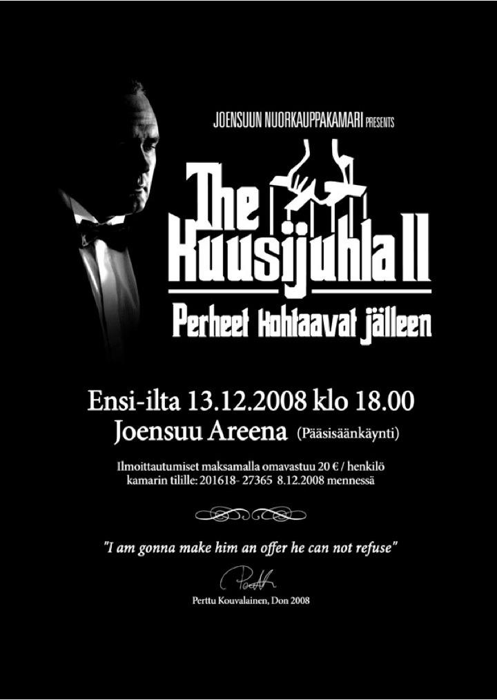 Joensuun kamarin nykyinen ydinajatus, mahdottomat kokemukset, ovat olleet koko ajan houkuttimena käyttää energiaa tähän harrastukseen.