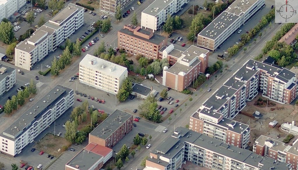 SUUNNITTELUN TARVE JA SUUNNITTELUALUE Suunnittelualue sijaitsee Oulun kaupungin V kaupunginosassa. Asemakaavanmuutos kohdistuu kortteliin 10 tonttiin nro 3.