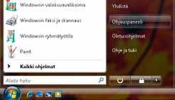 5. Laajakaistaliittymän asetukset / Windows Vista 5.