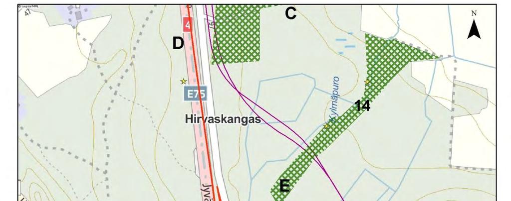Luontoselvitys 14 / 76 E.