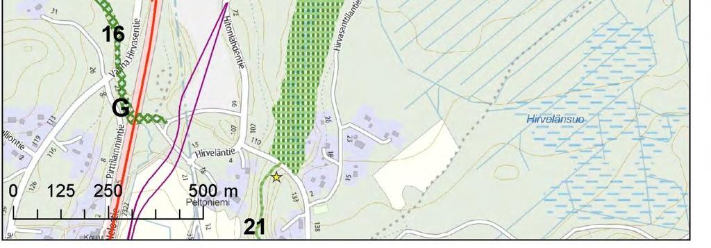 Joen varressa tavataan pienialaisesti rehevää lehto- ja korpikasvillisuutta Natura-alueen suojelun perustana on luontodirektiivi (SCI).