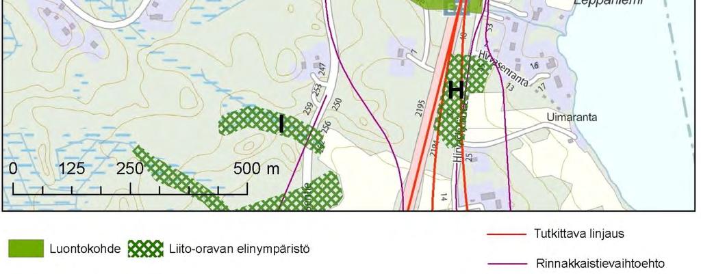 luvun 2, luonnontilainen uoma Uuraisissa sijaitseva hieman kivinen ja ruskeavetinen puro, jonka