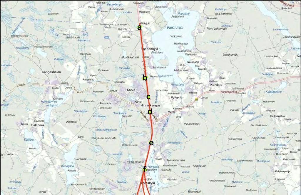 Luontoselvitys 68 / 76 8. EKOLOGISET YHTEYDET 8.
