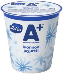 välipalavaihtoehtoja Valiojogurtti, Valio Eila Laktoositon jogurtti, Valio
