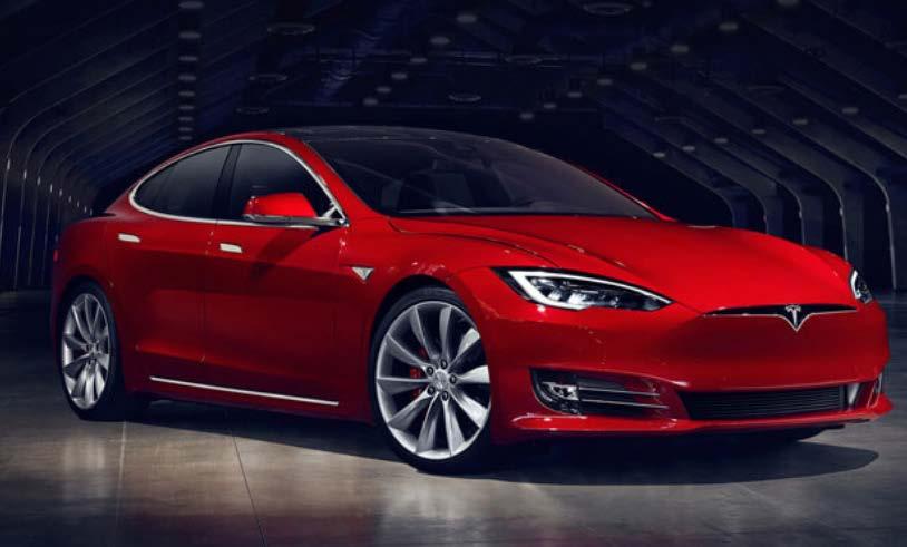 25 6.1 Tesla Model S 75 Kuva 8. Tesla Model S- sähköauto (Tesla 2017) Kuvassa 8 on esitetty vuoden 2017 Tesla Model S-henkilöauto.