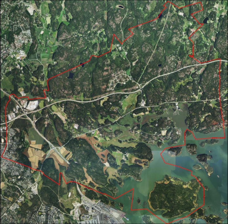 Nykytila Pääosin rakentamatonta metsää ja maatalousaluetta Sipoonkorven kansallispuisto
