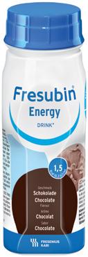 Maitopohjainen täysipainoinen Fresubin Energy DRINK Makuvaihtoehdot: Cappuccino Mansikka Trooppiset hedelmät Vanilja Paljon energiaa sisältävä täydennysravintovalmiste. Ei sisällä kuitua.